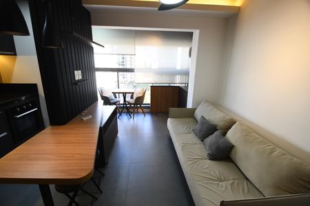 Apartamento para alugar com 40m², 1 quarto e 1 vagaSala