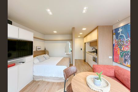 Studio à venda com 27m², 1 quarto e sem vaga Studio à venda com 27m², 1 quarto e sem vagaStudio