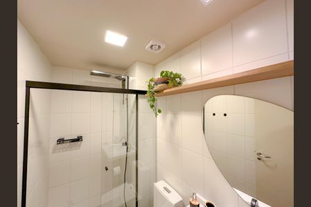 Studio à venda com 27m², 1 quarto e sem vaga Studio à venda com 27m², 1 quarto e sem vagaBanheiro Social