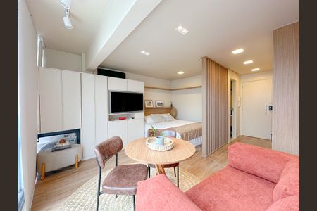 Studio à venda com 27m², 1 quarto e sem vaga Studio à venda com 27m², 1 quarto e sem vagaStudio