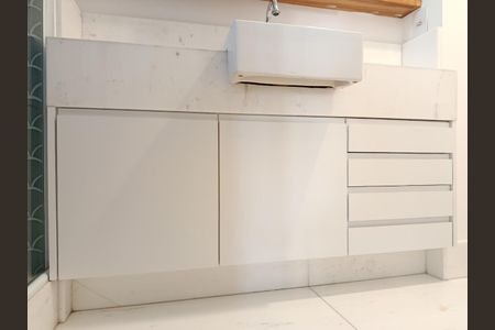 Apartamento para alugar com 60m², 1 quarto e 2 vagasBanheiro da Suíte