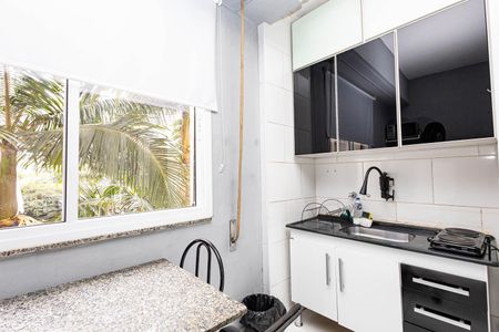Studio à venda com 23m², 1 quarto e sem vagaCozinha