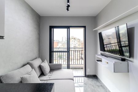 Sala de apartamento para alugar com 1 quarto, 29m² em Campos Elíseos, São Paulo