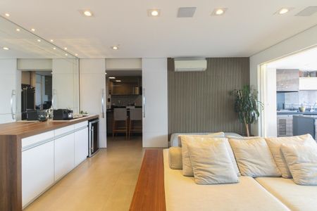 Sala de apartamento à venda com 3 quartos, 123m² em Parque São Jorge, São Paulo