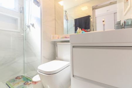 Apartamento à venda com 123m², 3 quartos e 2 vagasBanheiro da Suíte 1