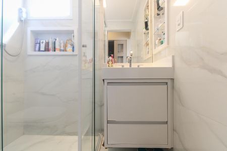 Apartamento à venda com 123m², 3 quartos e 2 vagasBanheiro da Suíte 2