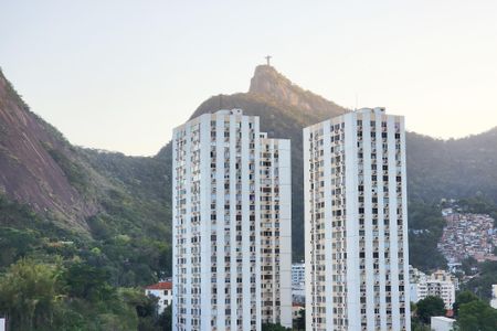 Vista do Quarto de apartamento à venda com 1 quarto, 30m² em Laranjeiras, Rio de Janeiro