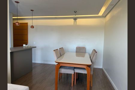 Sala de Jantar de apartamento à venda com 2 quartos, 66m² em Parque Sao Vicente, Santo André