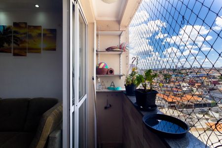 Varanda da Sala de apartamento à venda com 2 quartos, 50m² em Vila Ema, São Paulo
