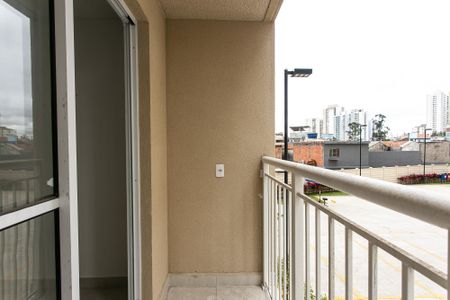 Varanda do Quarto de apartamento para alugar com 1 quarto, 27m² em Penha de França, São Paulo