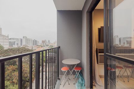 Apartamento à venda com 27m², 1 quarto e sem vagaVaranda