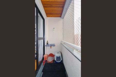 Varanda da Sala de apartamento à venda com 2 quartos, 68m² em Chácara Agrindus, Taboão da Serra