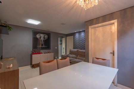 Sala de apartamento à venda com 3 quartos, 178m² em Paquetá, Belo Horizonte