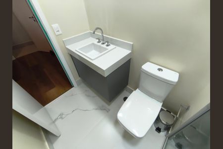 Apartamento à venda com 128m², 3 quartos e 2 vagasBanheiro da Suíte 2 