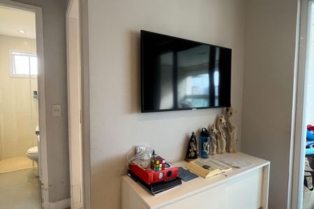 Sala de apartamento para alugar com 2 quartos, 66m² em José Menino, Santos