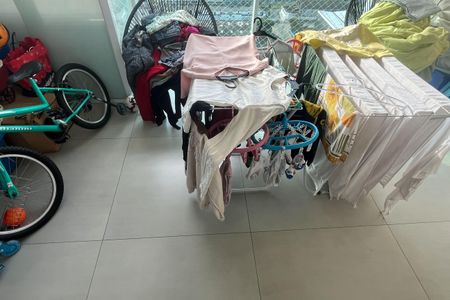 Varanda da Sala de apartamento para alugar com 2 quartos, 66m² em José Menino, Santos