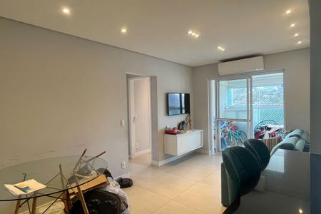 Sala de apartamento para alugar com 2 quartos, 66m² em José Menino, Santos