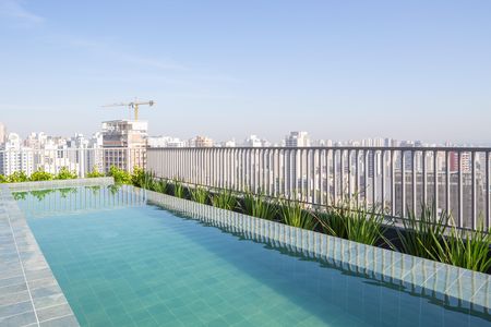Área comum - Piscina de kitnet/studio à venda com 1 quarto, 30m² em Perdizes, São Paulo