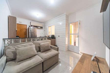 Sala de apartamento à venda com 2 quartos, 44m² em Jardim Las Vegas, Santo André