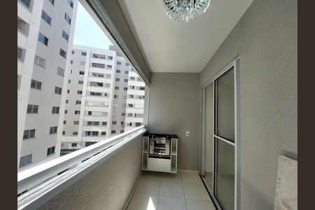 Varanda da Sala de apartamento para alugar com 2 quartos, 42m² em Socorro, São Paulo