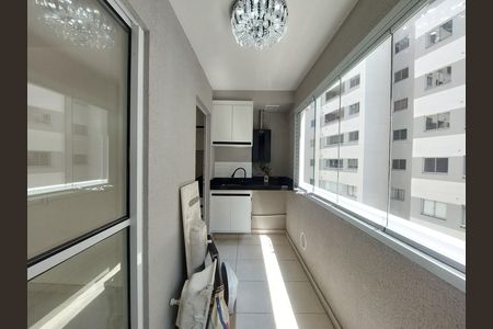 Varanda da Sala de apartamento para alugar com 2 quartos, 42m² em Socorro, São Paulo
