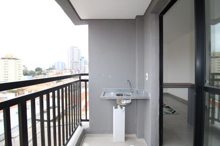 Varanda de kitnet/studio à venda com 1 quarto, 30m² em Parada Inglesa, São Paulo