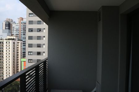 Studio à venda com 28m², 1 quarto e sem vagaVaranda