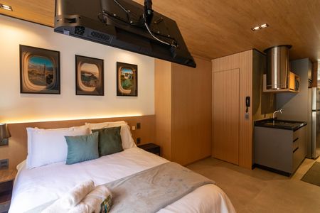 Studio para alugar com 30m², 1 quarto e sem vaga Studio para alugar com 30m², 1 quarto e sem vagaStudio