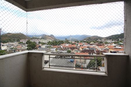 Varanda da Sala de apartamento à venda com 3 quartos, 60m² em Taquara, Rio de Janeiro