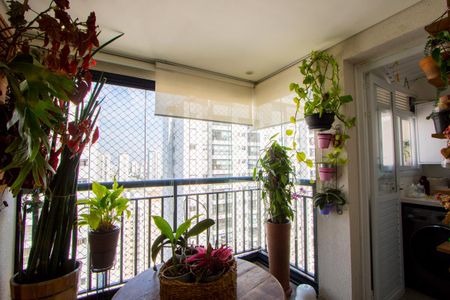 Varanda de apartamento à venda com 3 quartos, 70m² em Campestre, Santo André