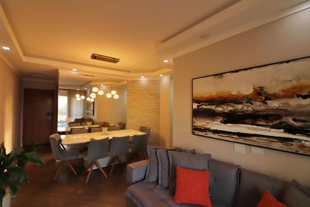 Sala de apartamento à venda com 3 quartos, 90m² em Jardim do Mar, São Bernardo do Campo