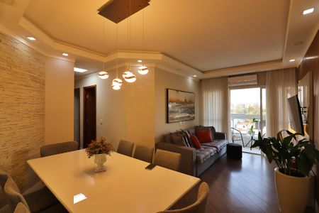 Sala de apartamento à venda com 3 quartos, 90m² em Jardim do Mar, São Bernardo do Campo