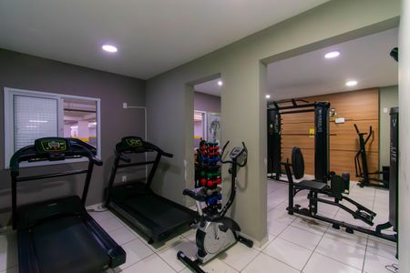 Apartamento para alugar com 28m², 1 quarto e sem vagaÁrea comum - Academia