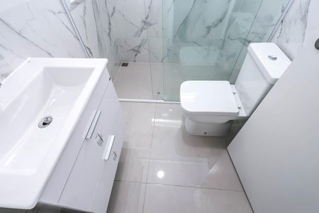 Banheiro de casa para alugar com 2 quartos, 100m² em Cursino, São Paulo
