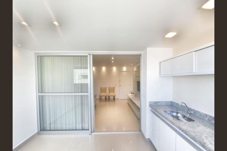 Varanda gourmet de apartamento à venda com 3 quartos, 98m² em Buritis, Belo Horizonte