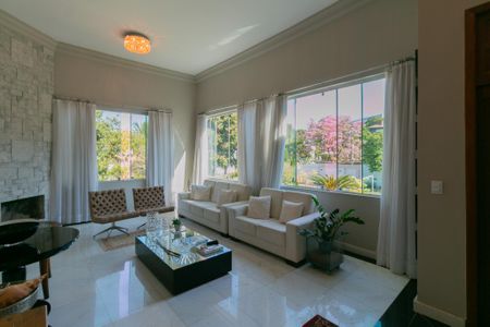 Sala 1 de casa à venda com 4 quartos, 450m² em Enseada das Garcas, Belo Horizonte