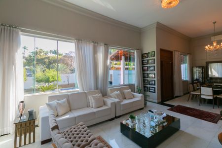 Sala 1 de casa à venda com 4 quartos, 450m² em Enseada das Garcas, Belo Horizonte