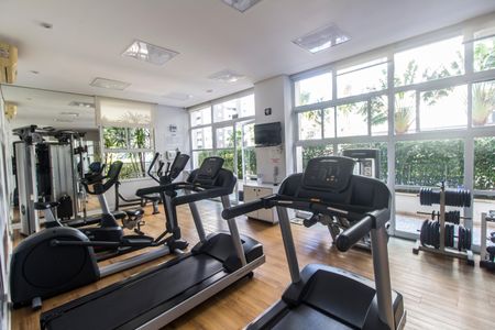 Apartamento para alugar com 223m², 2 quartos e 3 vagas Apartamento para alugar com 223m², 2 quartos e 3 vagasAcademia