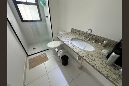 Apartamento para alugar com 120m², 3 quartos e 2 vagasBanheiro da Suíte 1