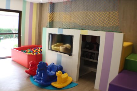 Apartamento para alugar com 120m², 3 quartos e 2 vagasÁrea comum - Brinquedoteca