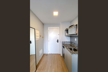 Cozinha de kitnet/studio à venda com 1 quarto, 19m² em Brás, São Paulo