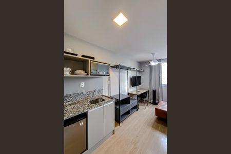 Studio à venda com 19m², 1 quarto e sem vagaCozinha