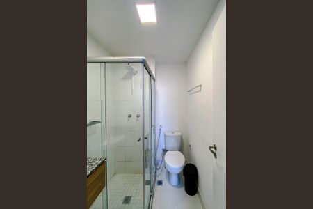 Banheiro Social de kitnet/studio à venda com 1 quarto, 19m² em Brás, São Paulo