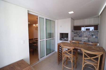 Varanda gourmet de apartamento para alugar com 3 quartos, 109m² em Copacabana, Uberlândia