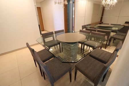 Sala de Jantar de apartamento para alugar com 3 quartos, 109m² em Copacabana, Uberlândia