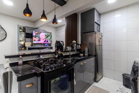 Cozinha de apartamento à venda com 2 quartos, 48m² em Centro Histórico de São Paulo, São Paulo