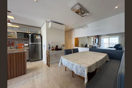 Sala de apartamento à venda com 3 quartos, 89m² em Campestre, Santo André