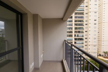 Varanda de kitnet/studio à venda com 1 quarto, 23m² em Cidade Monções, São Paulo