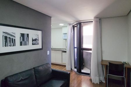 Sala de apartamento à venda com 1 quarto, 45m² em Centro, São Bernardo do Campo