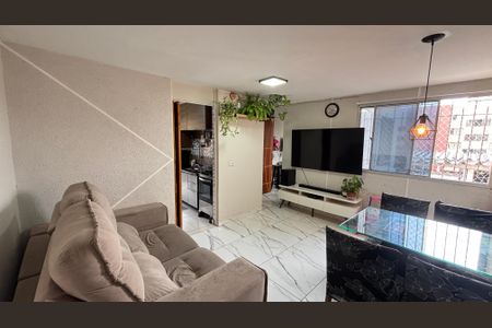 Sala  de apartamento à venda com 2 quartos, 55m² em Jardim Alvorada, Santo André